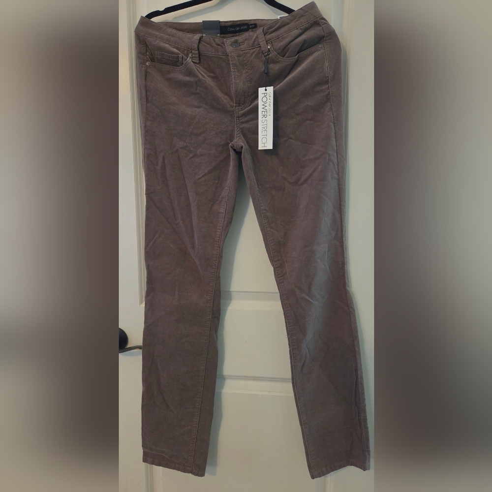 Gray Stretch Pants